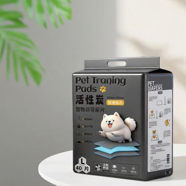 竹炭活性炭宠物尿垫加厚吸水 狗狗猫咪除臭隔尿垫一次性训导尿片
