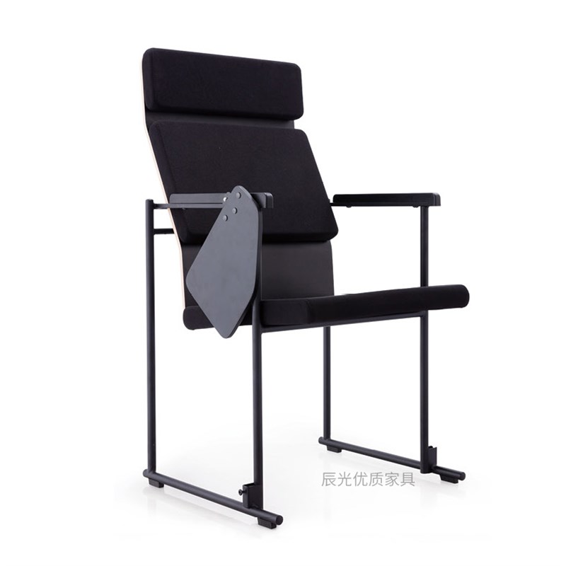 简约培训椅子带桌板写字板阿旺特折叠会议室办公会议洽Z谈培训桌