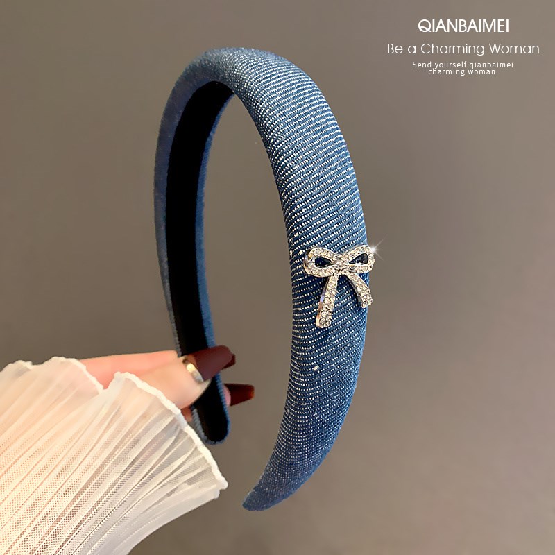 气质复古发箍女h2024新款网红压发发捆时尚高级感气质百搭头箍卡