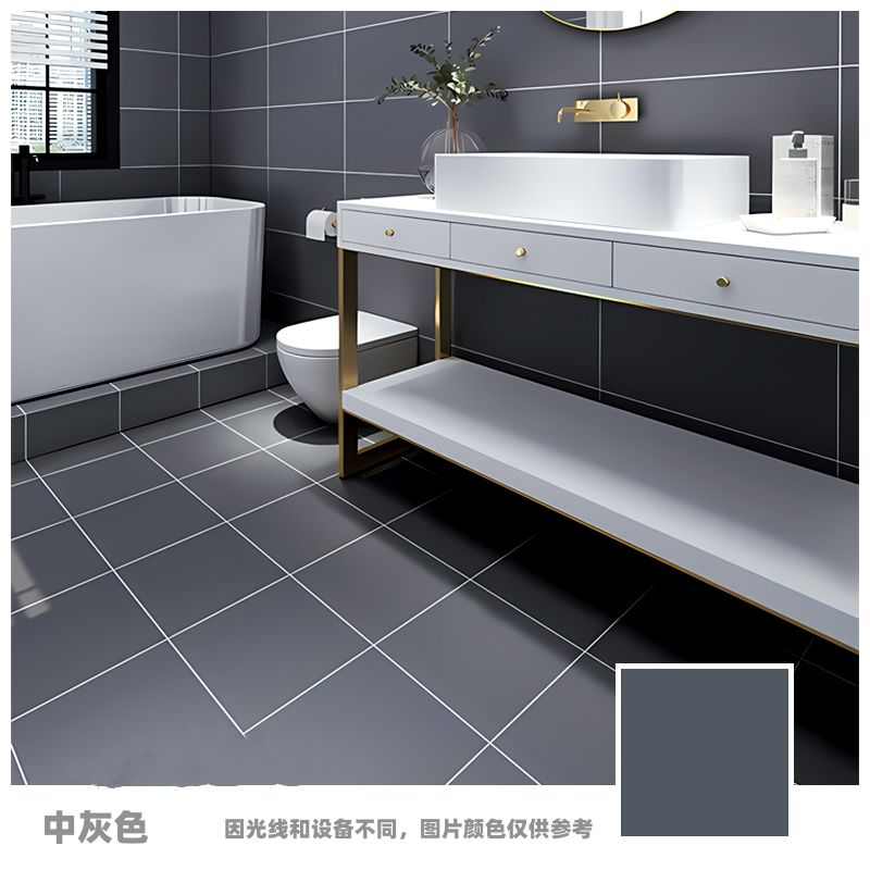 瓷砖漆卫生间阳台瓷砖翻新改色漆家用浴室大理石地面.改造耐磨漆