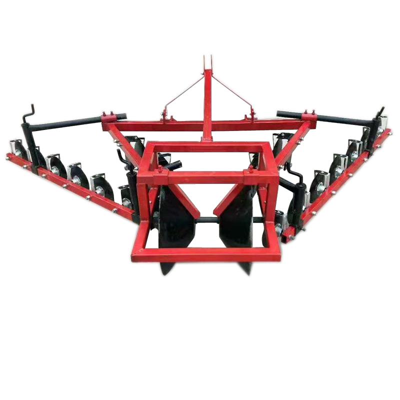 农用起垄筑梗机平地式扶背机 麦田打梗筑J垄器 圆盘片式打梗机包