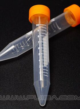 m0 包离心管带刻度  离心管螺口10支/尖底 EP管锥形底l10PP塑料