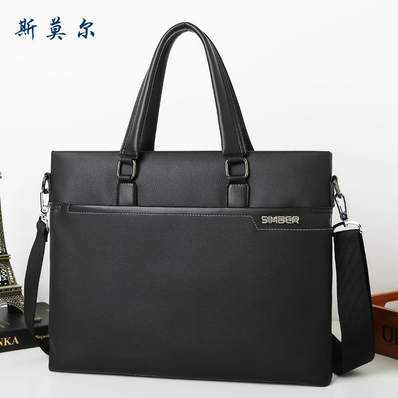 斯莫尔男士手提包横款男商务公文包单肩斜挎男包电脑文件包大容量,箱包皮具/热销女包/男包,男士包袋,淘宝优惠券,粉丝福利购,淘宝优惠卷