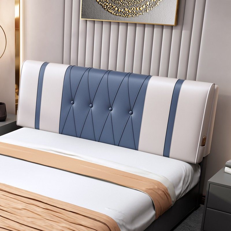 超纤皮床头靠垫榻榻米床头软包大靠背垫自粘床头靠枕免洗床头罩套,居家布艺,床头靠垫,淘宝优惠券,粉丝福利购,淘宝优惠卷