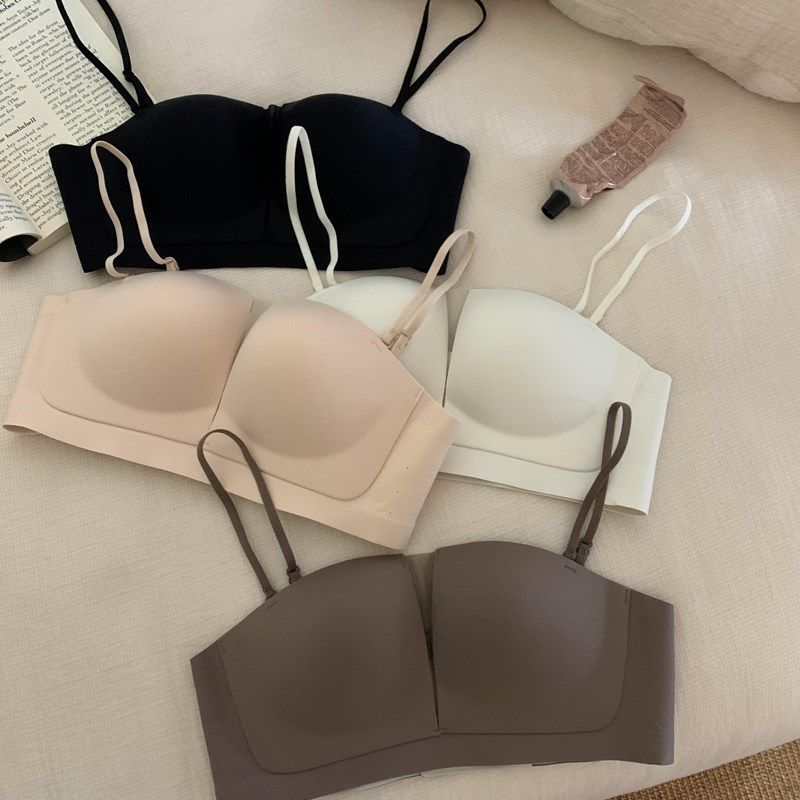 常呵护无肩带内衣女防滑浅肤色无痕隐形露肩聚拢上托文胸蹦迪罩夏,女士内衣/男士内衣/家居服,文胸,淘宝优惠券,粉丝福利购,淘宝优惠卷