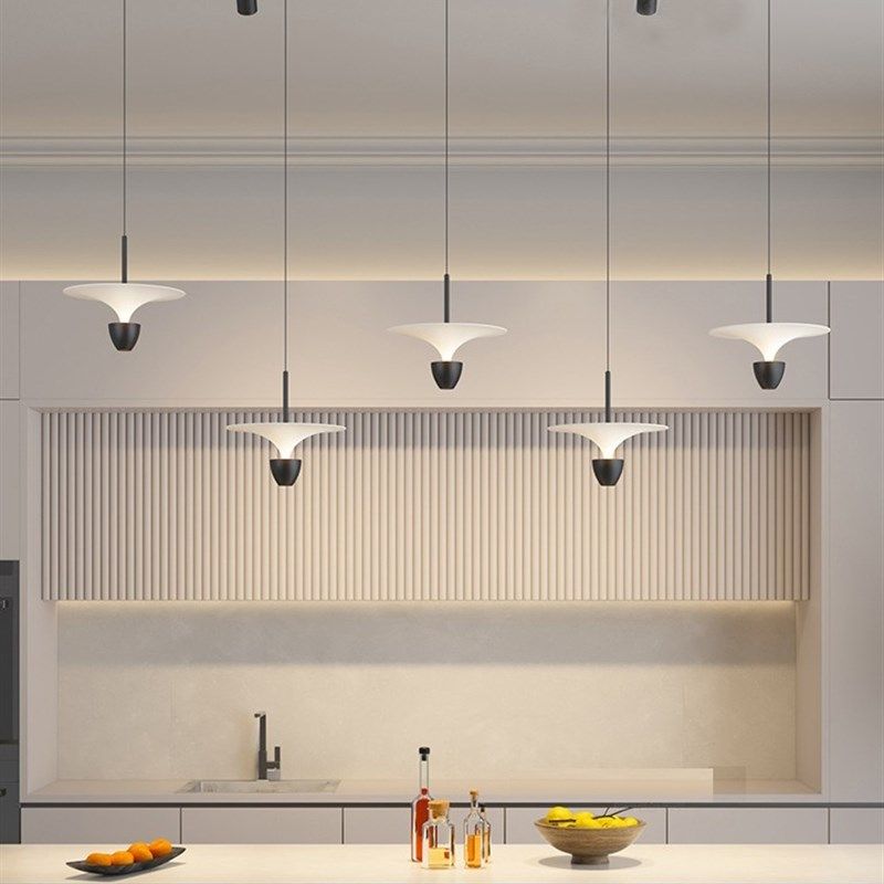 酒店前台办公室吊灯现代简约蘑菇灯led餐厅吧台奶茶饮料店长吊灯,家装灯饰光源,餐厅吊灯,淘宝优惠券,粉丝福利购,淘宝优惠卷