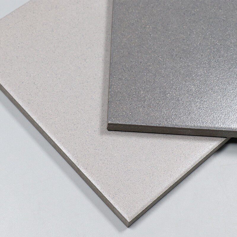 汽车4S店砖200X200超市瓷砖广场砖I灰白色通体砖车间地砖防滑耐磨