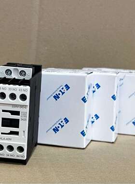 伊顿接触器CMN00602 型号DILA-40N(220VDC-L)现货