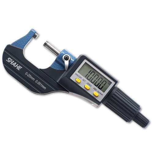 SHAHE三和数显外径千分尺电子高精度测厚仪微米螺旋测微器0.001mm