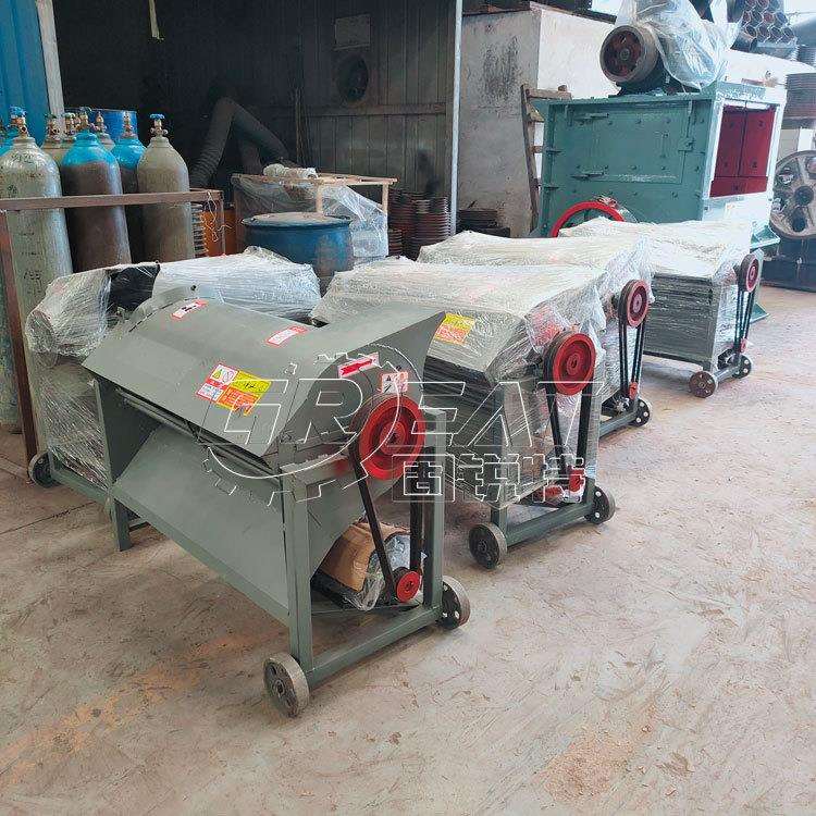 家用菌袋粉碎机 小型菌棒打碎分离机 木耳菌袋脱袋机