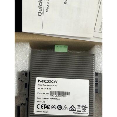 MOXA IMC-21-S-SC IMC-21-M-ST IMC-21-M-SC摩莎光电转换器
