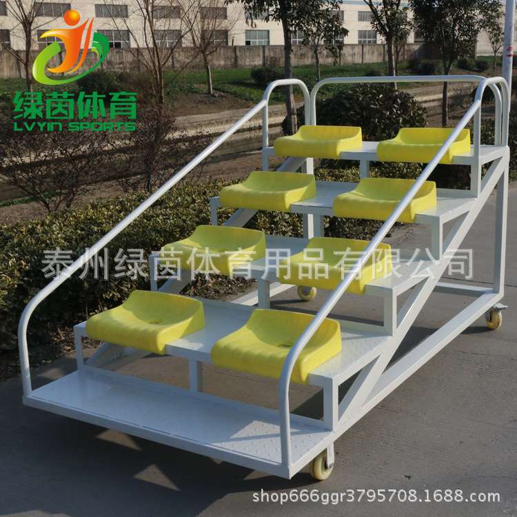 厂家直销8座终点裁判台 田径终点伸缩式终点计时看台 裁判台加工