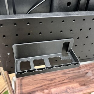 圆孔洞洞板游戏机挂架适配Switch主机收纳16/25/26/30X/32孔距定