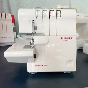 边带密拷木耳叶花边四线 包缝机14SH644家用电动锁边J机码 样机