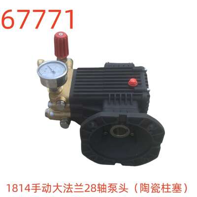 洗特1814手动大法兰28轴泵头（陶瓷柱塞）-67771号