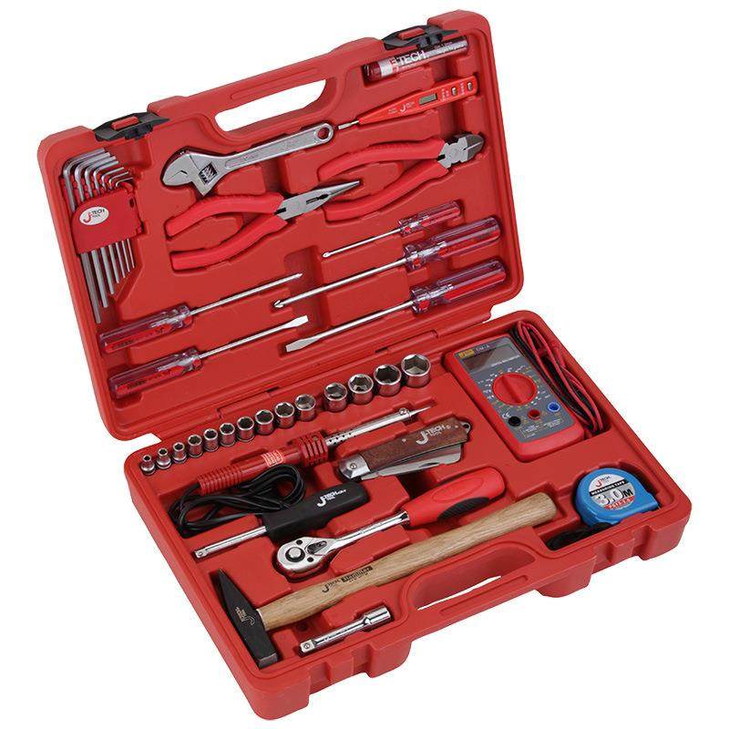 捷科JEB-E39电子维修工具套装电工家用工具箱组合工具组39件