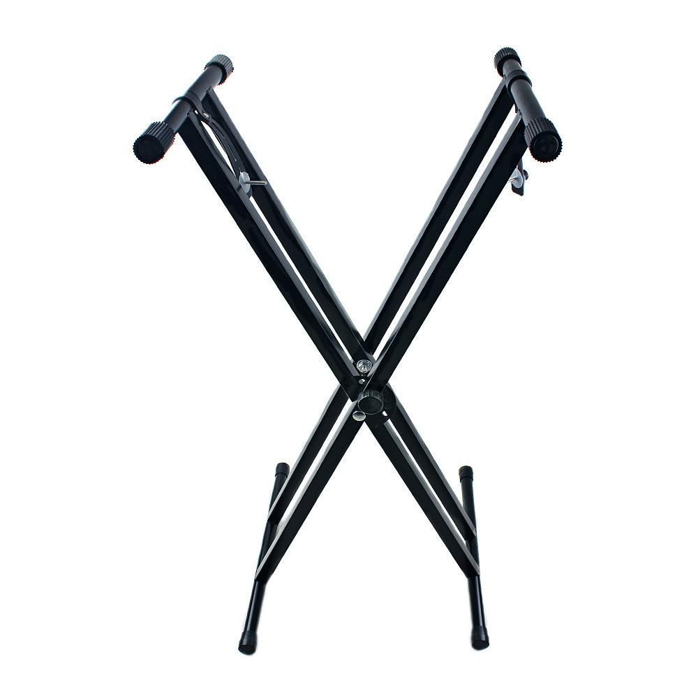 电子琴架都可用可拆卸可折叠双X形双层古筝电钢琴支架配件乐器