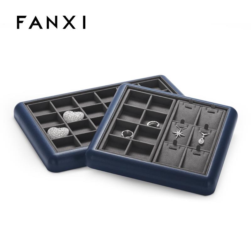 凡西FANXI首饰收纳盒创意PU多功能自由组合多功能饰品收纳盒P118