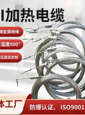 铠装加热器(伴热电缆)MIC-1-02-10 双芯MI加热电缆高温伴热丝