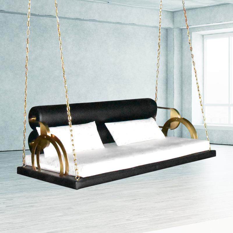 广东佛山龙江沙发家具厂家直销成人阳台家用网红双人秋千吊椅摇椅