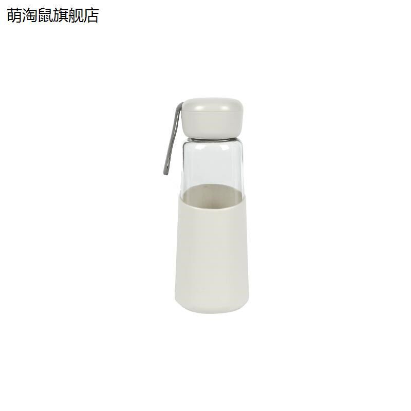 新款新款简约透明男女学生便携日用抗摔随手杯可提玻璃水杯随手保