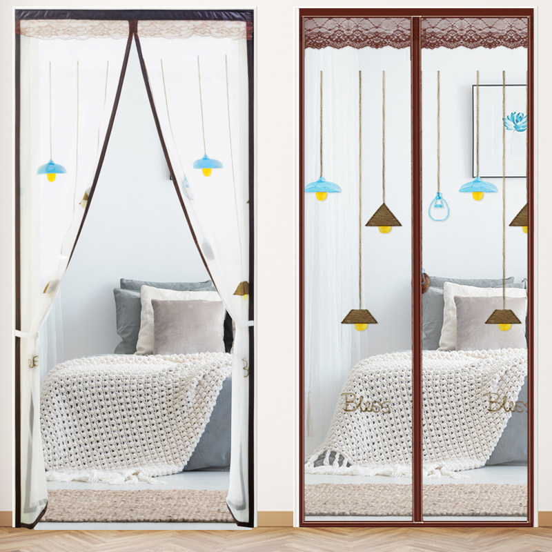 夏季新款静音防蚊门帘魔术贴家用隔断磁性自吸沙门加密防蝇虫纱窗,居家布艺,门帘,淘宝优惠券,粉丝福利购,淘宝优惠卷