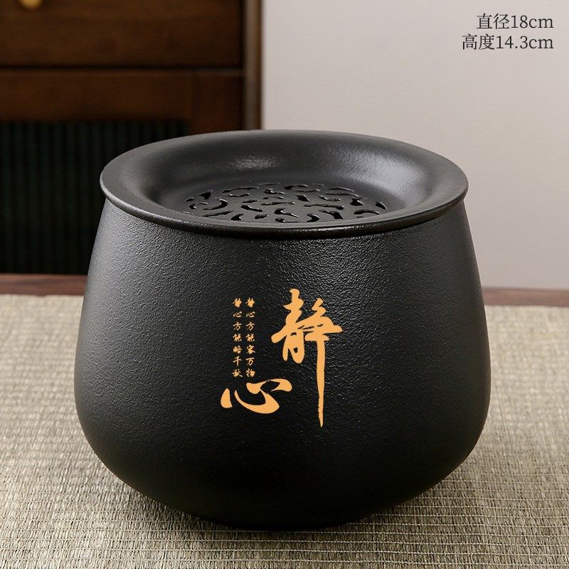 茶洗家用陶瓷茶渣缸大小号水盂废水桶功夫茶道配件茶水缸特大号,餐饮具,茶道/零配,淘宝优惠券,粉丝福利购,淘宝优惠卷