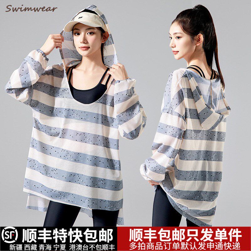 大码泳衣女款2025年新款泡温泉分体保守五分裤三T件套微胖遮肉显