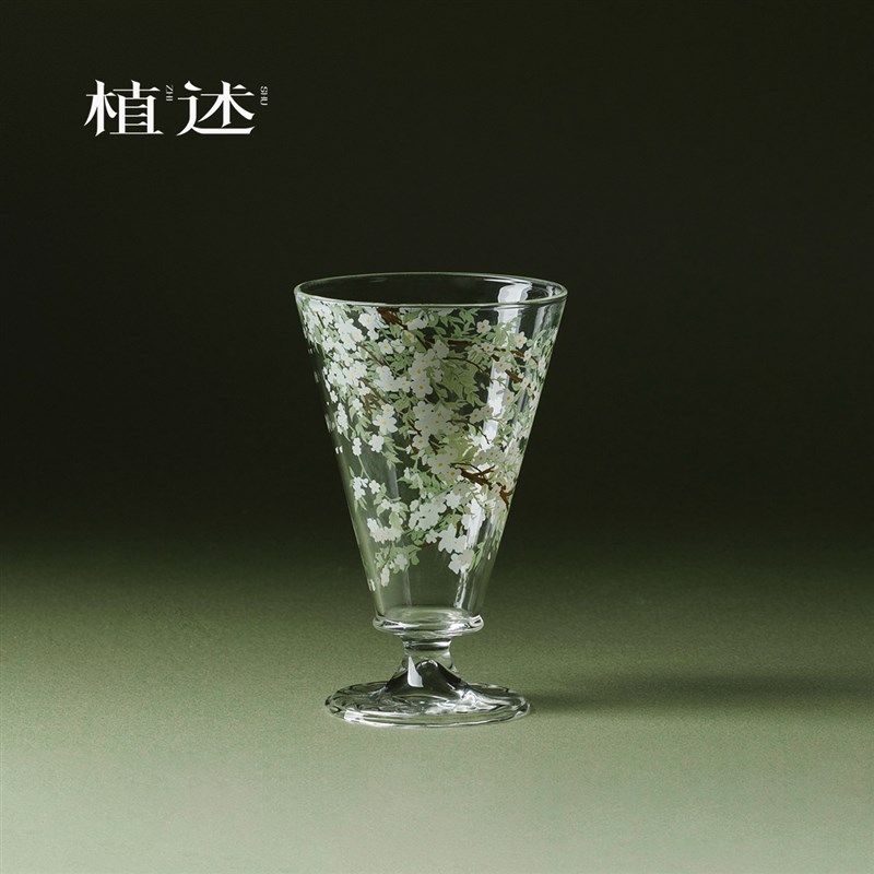 植述梨絮玻璃高脚杯耐热高硼硅茶杯个性小容量鸡尾酒杯调酒杯杯子,餐饮具,鸡尾酒杯,淘宝优惠券,粉丝福利购,淘宝优惠卷