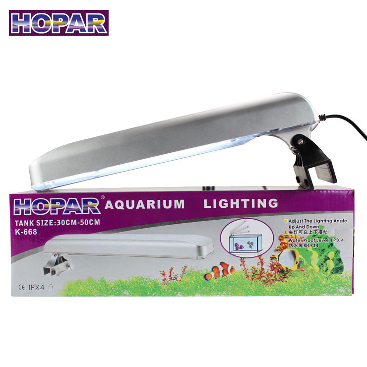 灯具18w 灯架夹/缸 水草夹缸灯灯水族照明灯水族箱鱼缸3水草龟