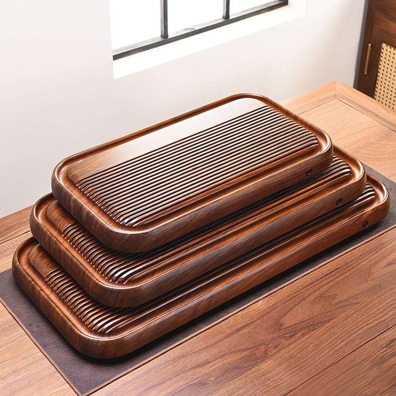 电木茶盘家用整块实木茶台大中小号高端办公排水茶海创意新款茶具