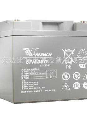 威神铅酸蓄电池6FM38G三瑞12V38Ah直流屏EPS 量大从优 VISION