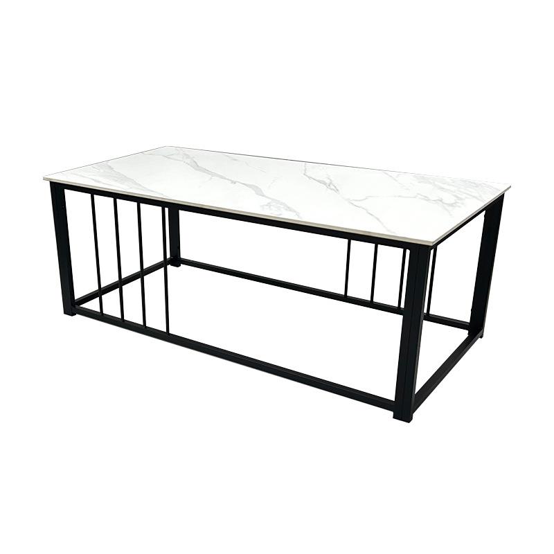 轻奢防水岩板茶几客厅家用小桌子小户型沙发边几卧室现代免洗方桌