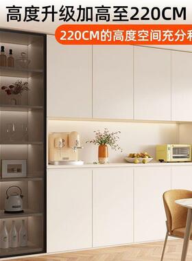 Yla餐边柜高柜靠墙一体客厅餐厅储物柜现代简约厨房橱柜酒柜茶水