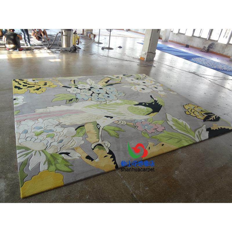 新西兰进口羊毛抽象喜鹊牡丹花朵中式客厅茶几地毯大厅办公室满铺,鲜花速递/花卉仿真/绿植园艺,割草机/草坪机,淘宝优惠券,粉丝福利购,淘宝优惠卷