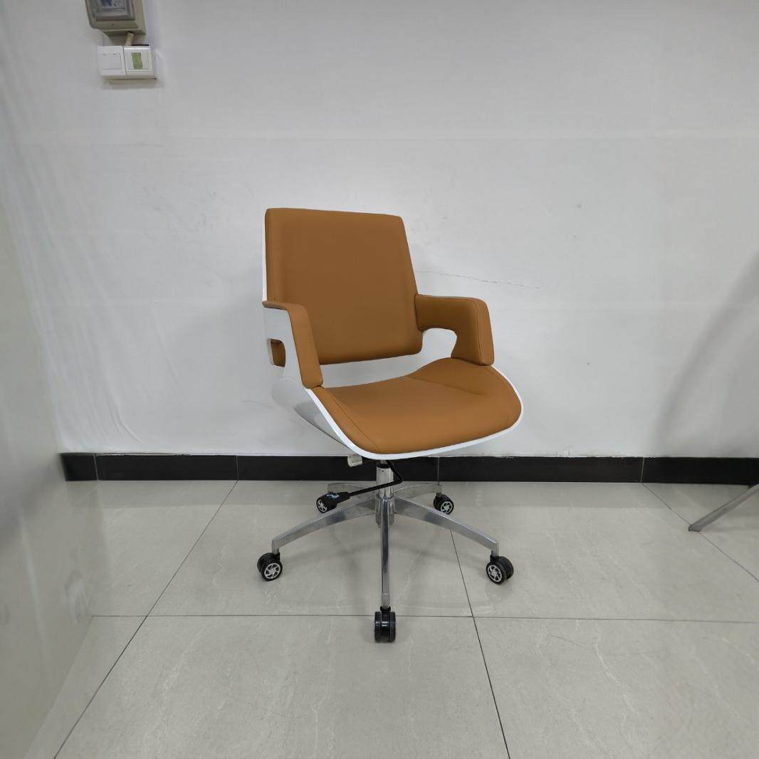 白色烤漆框办公皮椅经理中班椅会客洽谈椅升降旋转家用会议电脑椅,3C数码配件,USB灯,淘宝优惠券,粉丝福利购,淘宝优惠卷