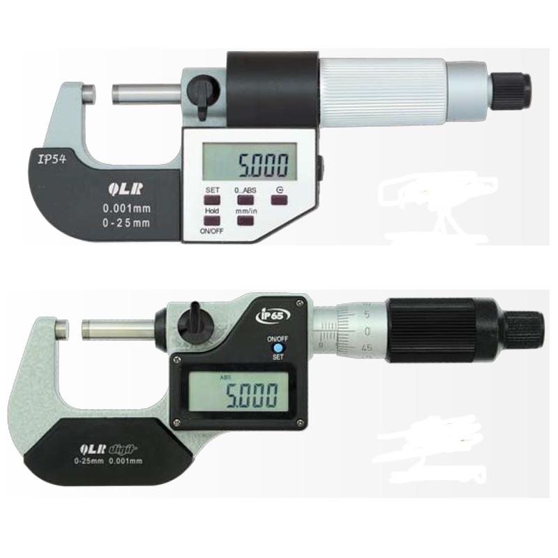 青海青量数显电子外径千分尺0-25/25-50-75-100mm0.001测槽螺旋尺