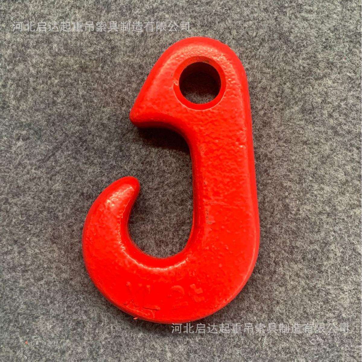 鼻形钩象鼻钩船用钢丝绳吊货钩 2T3T5T8T各种规格合金钢起重吊钩