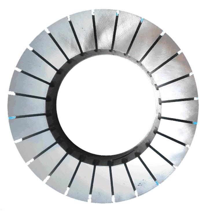 厂家直销 盘式定转子 硅钢定转子盘式铁芯 卷绕铁芯 轴向铁芯