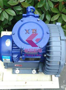 防爆高压鼓风机环形DIIBT4F级IP55吸风风扇