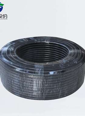 现货V2阻燃尼龙波纹管PA6聚酰胺塑料软管黑色护线波浪管工业级管