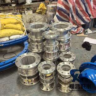 S304不锈钢双法兰松套传力接头 VSSJAFC高压管道圆形松套伸缩节