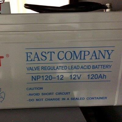 北京易事特蓄电池12V120AH 免维护铅酸蓄电池 易事特NP120-12 直