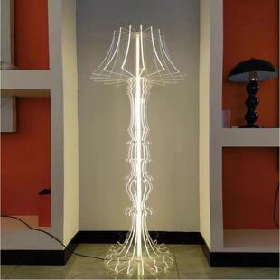 新款亚克力荷兰创意简约瑟芬客厅落地灯 设计师艺术装饰氛围台灯