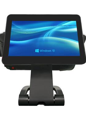 触摸折叠一体机电容屏收银机零售连锁超市收款机KDS壁挂点餐系统