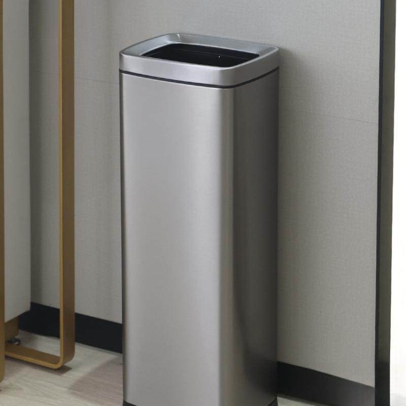 &商用大容量加高不锈钢垃圾桶擦手纸酒店长方形立式大号无盖直投,家庭/个人清洁工具,垃圾桶,淘宝优惠券,粉丝福利购,淘宝优惠卷