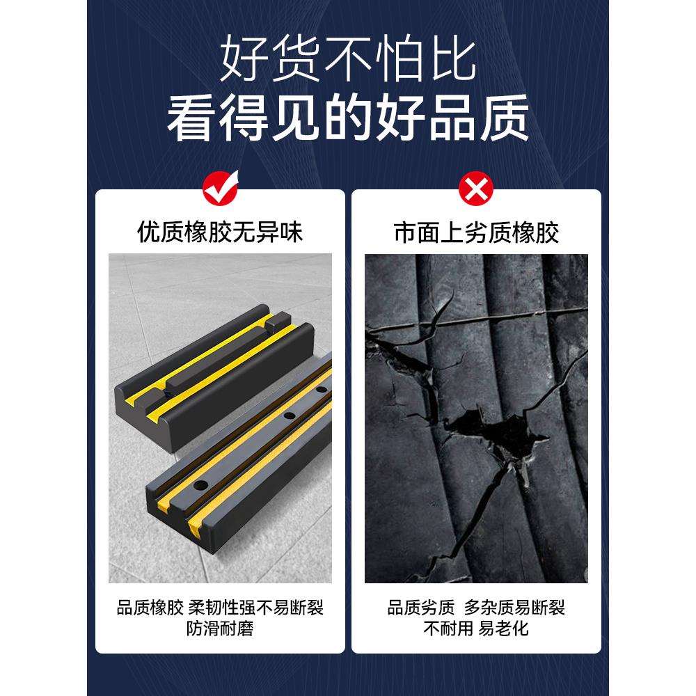 橡胶缓冲防撞块卸货平台防撞胶橡胶护舷货车防撞缓冲垫围板防撞垫