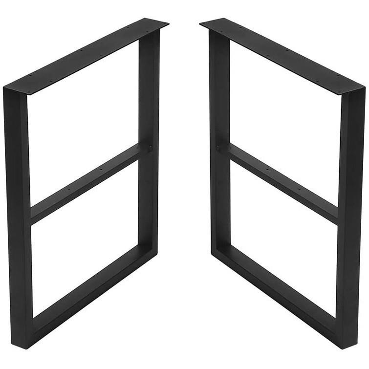 跨境temu创意铁艺桌腿桌子腿支架时尚桌脚书桌支架餐厅五金家具腿