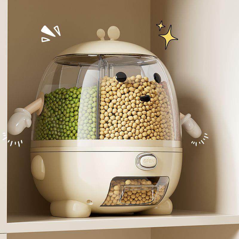 旋转五谷杂粮收纳盒米桶家用防虫防潮密封米箱储存罐子2024新款无,鲜花速递/花卉仿真/绿植园艺,割草机/草坪机,淘宝优惠券,粉丝福利购,淘宝优惠卷