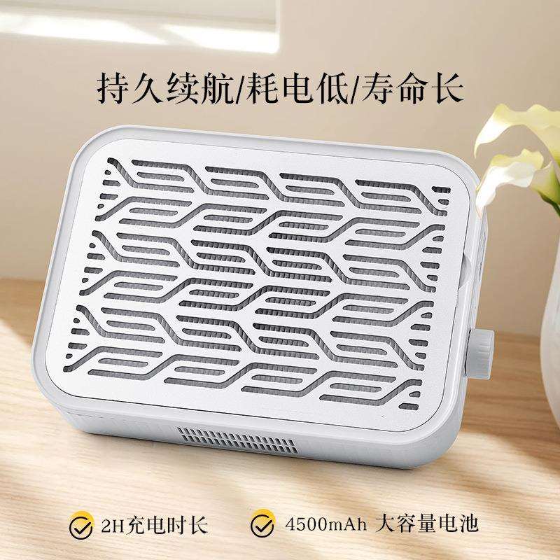 涡轮无刷美甲吸尘器无线充电式大功率吸可调速集尘器打磨美甲专用